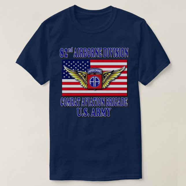 82. Bekämpfungsbrigade für den Luftverkehr T-Shirt (Design vorne)
