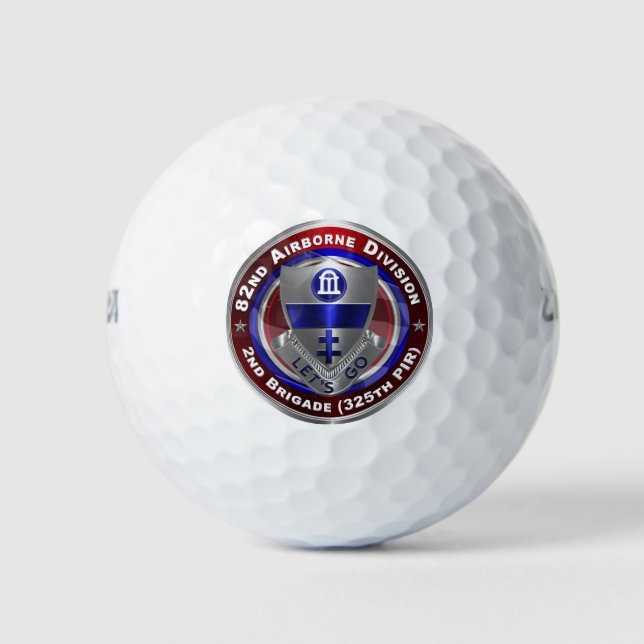 82. Im Flugzeug Division 2. Brigade 325. PIR Golfball (Vorderseite)