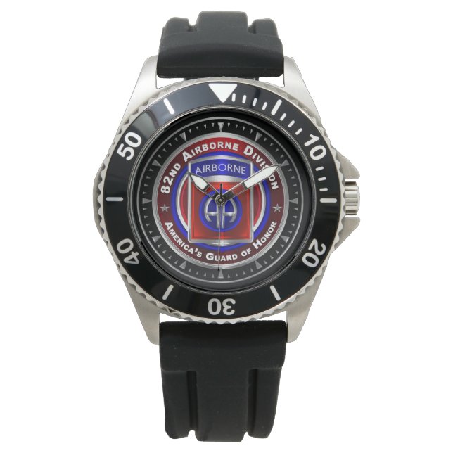 82. Im Flugzeug Division Armbanduhr (Vorderseite)