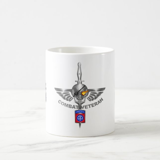 82. Im Flugzeug Division Combat Veteran Phantastis Verwandlungstasse (Mittel)