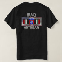 82. Im Flugzeug Division Irak Veteran
