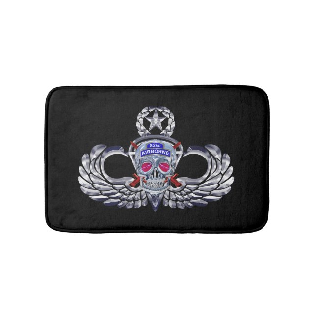 82. Im Flugzeug Division "Silver Skull" Master Jum Badematte (Vorderseite)