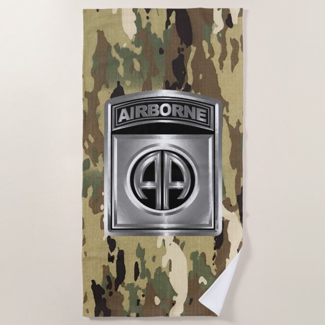 82. Im Flugzeug Division Strandtuch (Vorderseite)