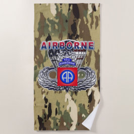 82. Im Flugzeug Division Strandtuch