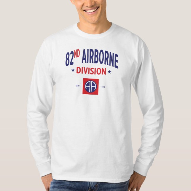 82. Im Flugzeug Division - The All American Long T-Shirt (Vorderseite)