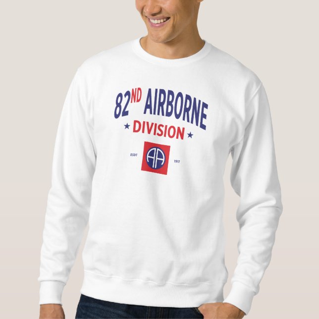 82. Im Flugzeug Division - The All American Sweatshirt (Vorderseite)