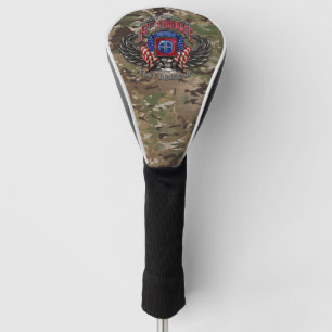 82. Im Flugzeug Ft. Bragg-Camouflage Golf Headcover