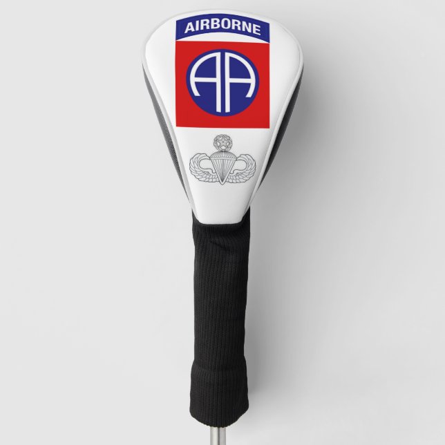 82. Im Flugzeug Golf Head Cover Headcover (Vorderseite)