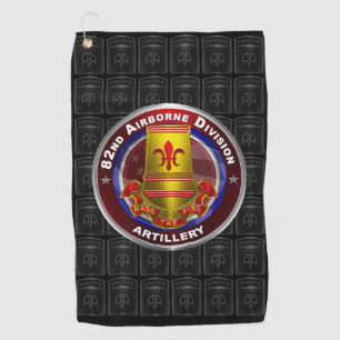 82. Luftlandedivision Artillerie Golfhandtuch