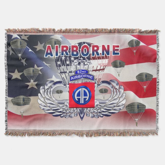 82. Luftlandedivision  Decke (Vorderseite)