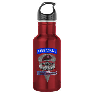 82. Luftlandedivision Edelstahlflasche