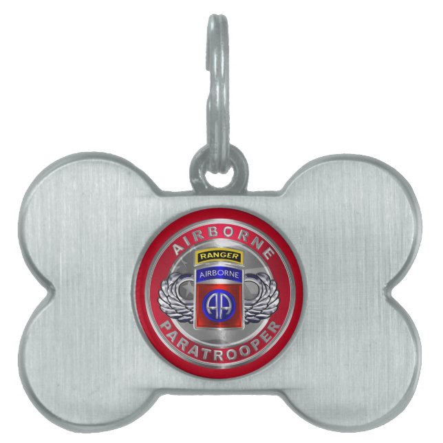 82. Luftlandedivision Fallschirmjäger Tiermarke (Vorderseite)