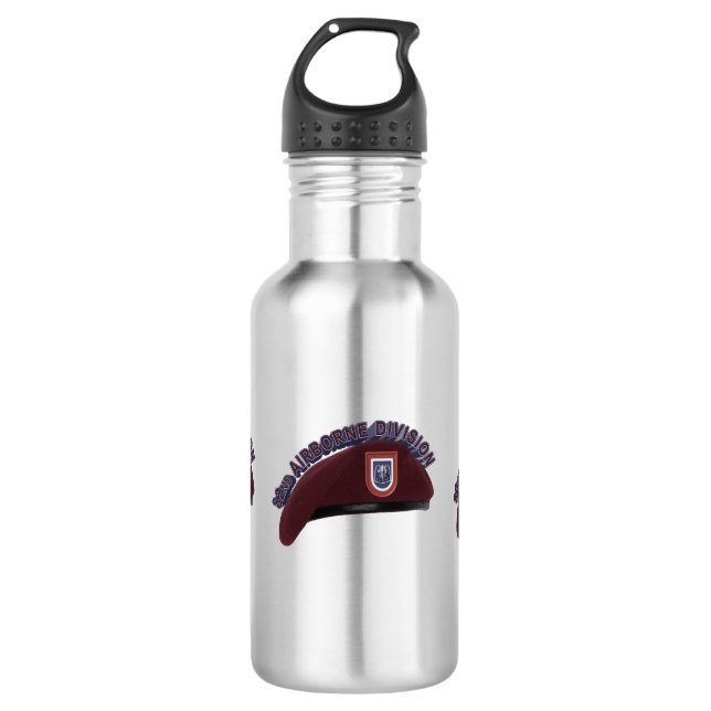 82. Luftlandedivision Fort Bragg Edelstahlflasche (Vorderseite)