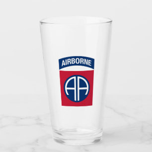 82. Luftlandedivision Insignie Militärveteran Glas