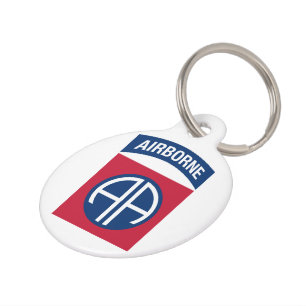 82. Luftlandedivision Insignie Militärveteran Haustiermarke