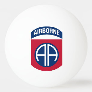 82. Luftlandedivision Insignie Militärveteran Tischtennisball