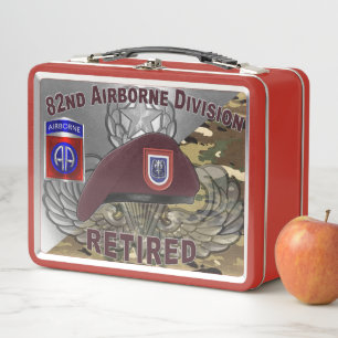 82. Luftlandedivision Metall Brotdose