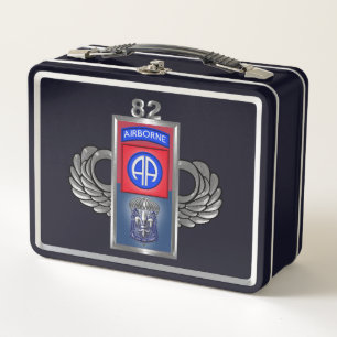 82. Luftlandedivision  Metall Brotdose