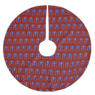 82. Luftlandedivision Polyester Weihnachtsbaumdecke