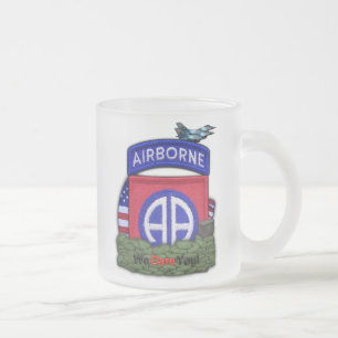 82e division aérienne ABN patchs gelé Mug
