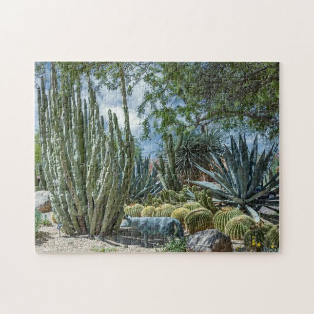 8393-Wüste Cactus Garden (Horizontal)
