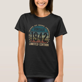 83 Jahre alte Geschenke Vintage 1942 limitierte Au T-Shirt