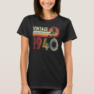 83 Jahre alte Männer Frauen Vintag 1940 Retro 83.  T-Shirt