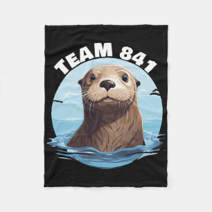 841 Surfender Otter 841 Otter Team 841 Kalifornien Fleecedecke