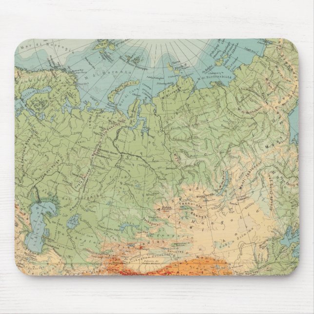 8485 Asien physisch Mousepad (Vorne)