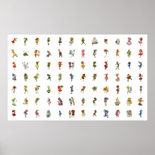 84 Blume Kinder Poster