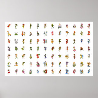 84 Blume Kinder Poster
