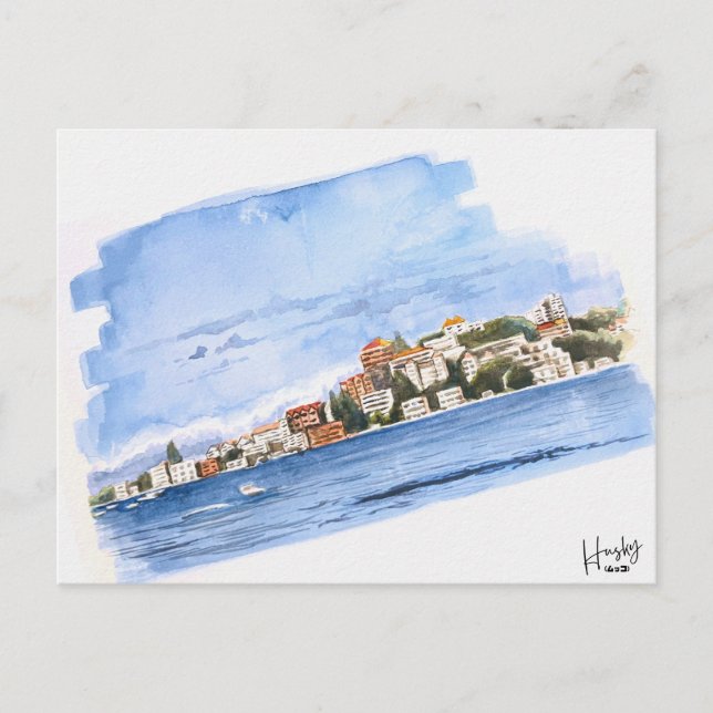 84: Sydney Hafen  Postkarte (Vorderseite)