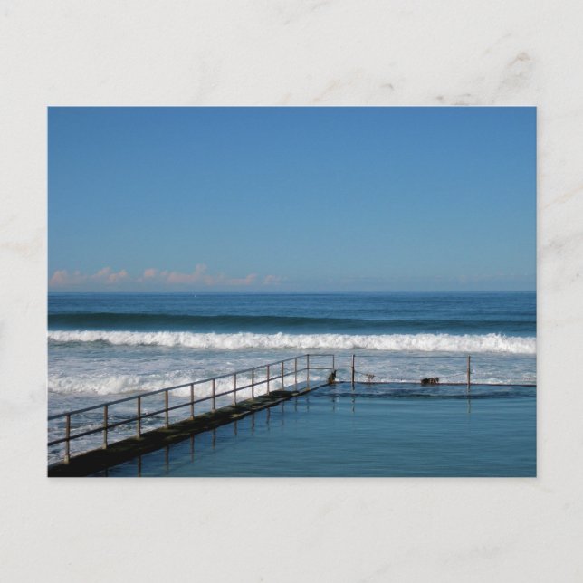 #8509 Beach Postcard Postkarte (Vorderseite)