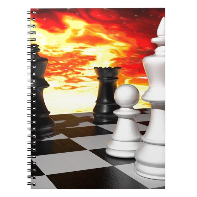 -851253 FUTURISTISCHE WANDEL DES KAMENFEUERS NOTIZBLOCK (Vorderseite)