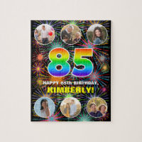 85. Geburtstag: Fun Rainbow #, Individuelle Name +