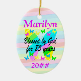 85. GEBURTSTAGSBLESSINGS PERSONALISIERTE ORNAMENT