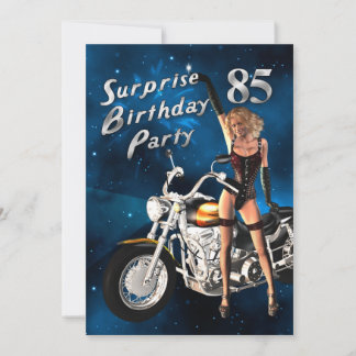85. Geburtstagsparty Einladung