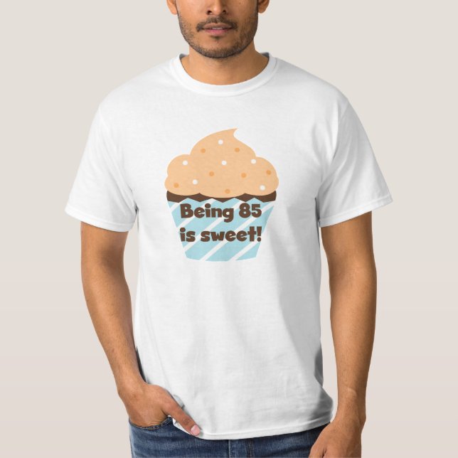 85 Jahre alt ist T - Shirt und Geschenke zum Gebur (Vorderseite)