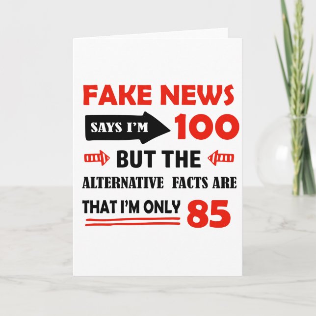 85. jährige Geburtstagsgeschenke Karte (Vorderseite)