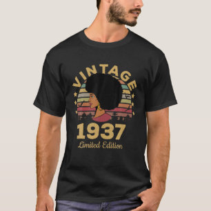 85-jährige Geschenke Vintag 1937 Limited Edition 8 T-Shirt