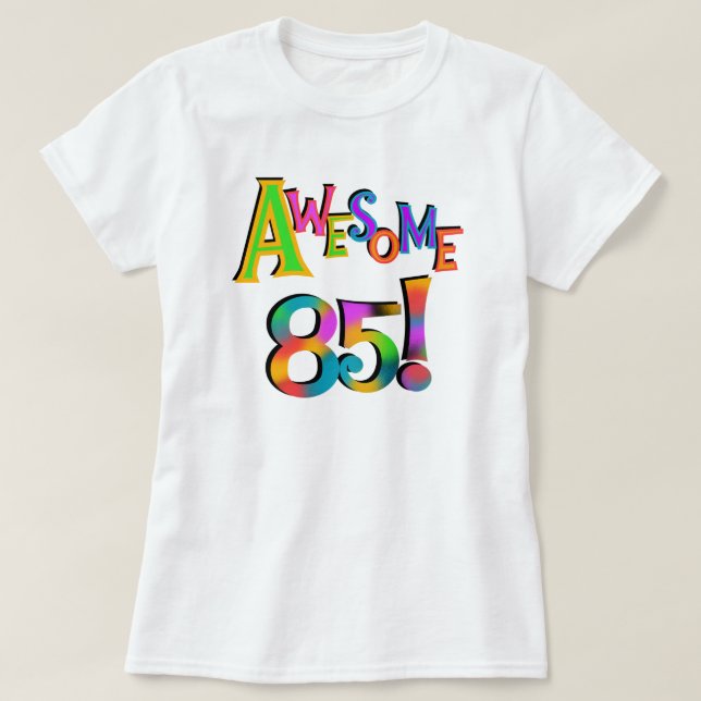 85 T-shirts et cadeaux impressionnants (Design devant)