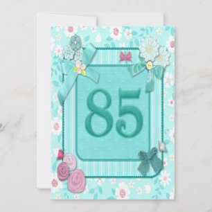 85e anniversaire invitation