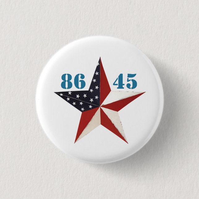 8645: Dump-Trumpf Button (Vorderseite)