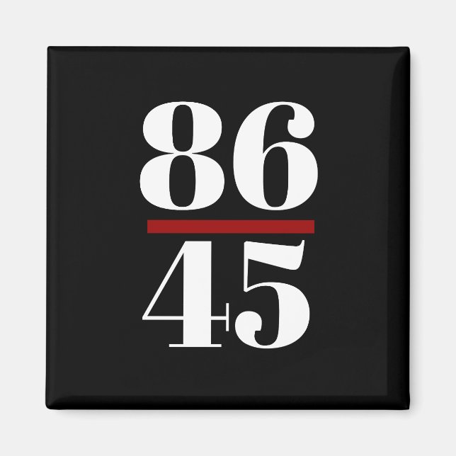 8645 gegen Trump Magnet (Vorne)