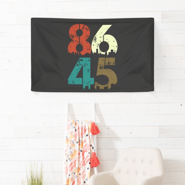 8645 Politischer Anti Trump Banner (Insitu)