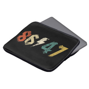 8647 Anti Trump Retro Vintag 80er Rock Style Laptopschutzhülle