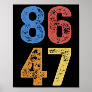 8647 Anti Trump Subtile Widerstands Protest Poster