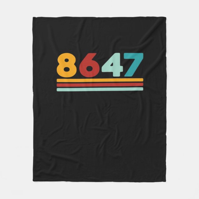 8647 - Antifaschismus Design Klassischer Kreativer Fleecedecke (Vorderseite)