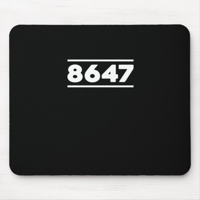 8647 - Antifaschismus Design Klassisches Design Mousepad (Vorne)