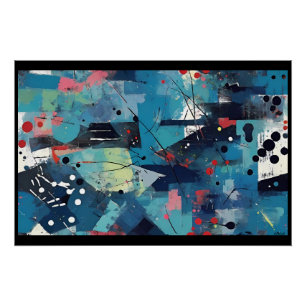 8647 - Ken Gage Abstrakt Art Poster